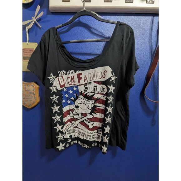 Sz 1 Torrid / Born Famous Couture Tee! - Picture 1 of 7